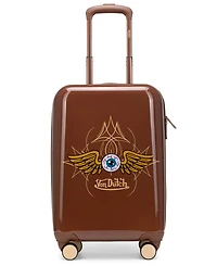 Von Dutch Eyeflight Small Expandable Hardside Carry-On Spinner Suitcase