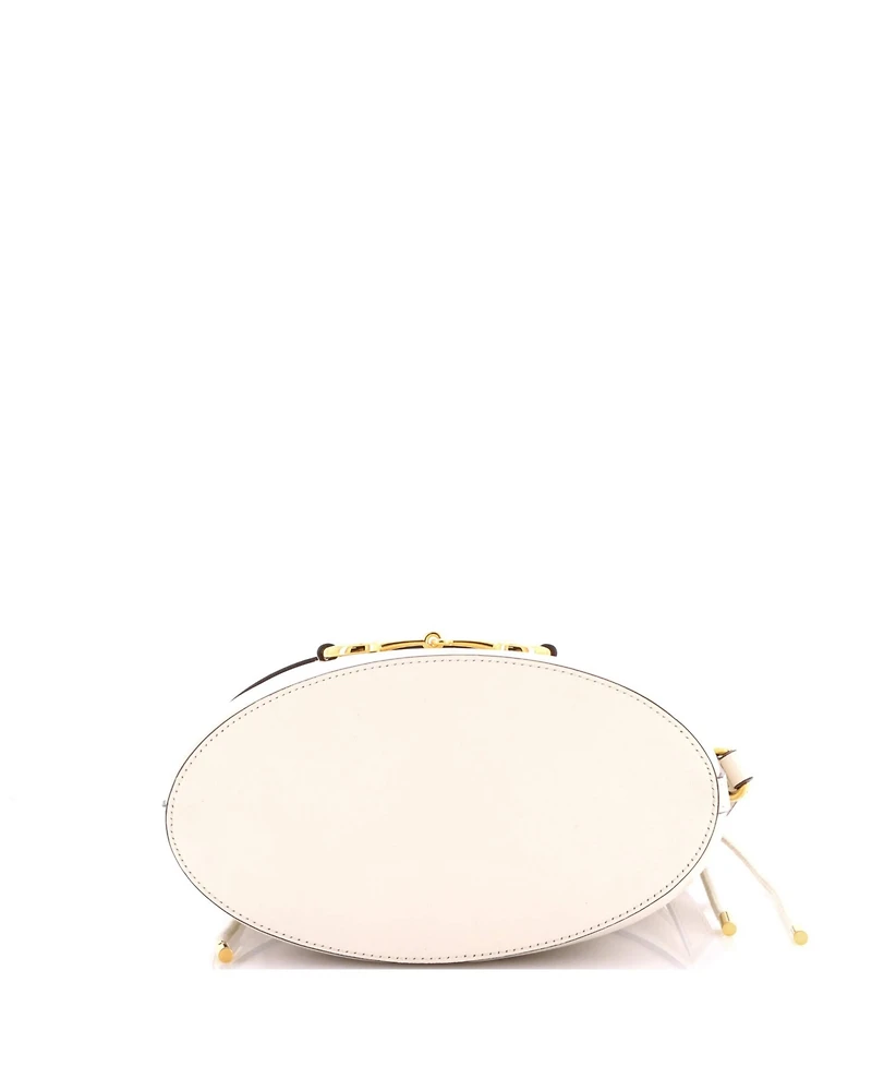 Pre-Owned Gucci Small Horsebit 1955 Bucket Crossbody Bag Leather