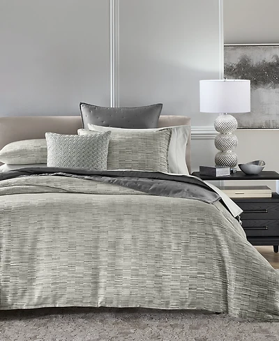 Hotel Collection Horizon Geometric 3-Pc. Comforter Set, Full/Queen, Macy's Exclusive