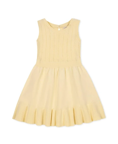 Hope & Henry Toddler Girls and Organic Flounce Hem Tank Sweater Dress