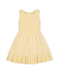Hope & Henry Toddler Girls and Organic Flounce Hem Tank Sweater Dress