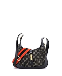 Pre-Owned Gucci Small Jackie 1961 Hobo Gg Denim