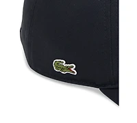 Lacoste Embroidered Twill 6-Panel Cotton Tennis Hat