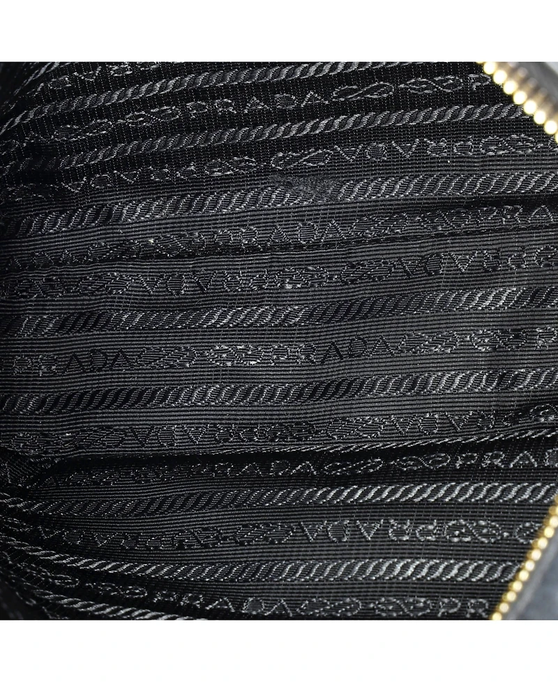 Pre-Owned Prada Medium Double Zip Camera Bag Vitello Phenix