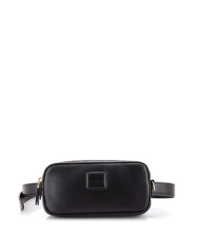 Pre-Owned Miu Miu Arcadie Camera Bag Leather