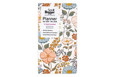 See It Bigger 2 Year Monthly Pocket Planner