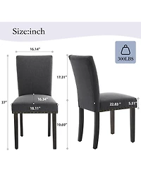 gaomon Parsons Dining Chairs Set of 2