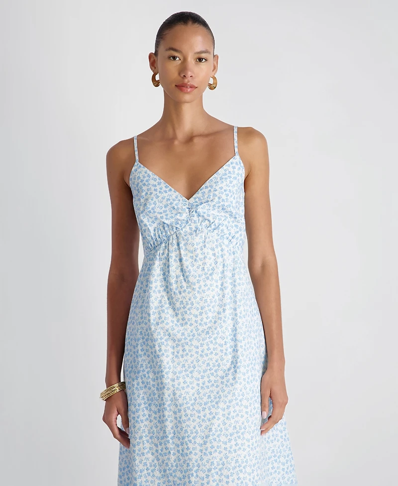 French Connection Women's Floral Print Midi Dress