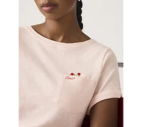 Levi's Women's Graphic Julie Pocket Crewneck Cotton T-Shirt