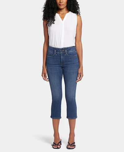 Nydj Petite Ami Skinny Capri with High-Rise Jeans
