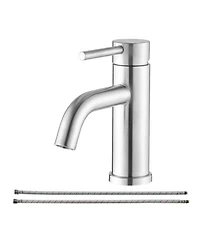 Busdays Bathroom Faucet Single Hole Modern Bathroom Sink Faucet Vanity Bathroom Faucet