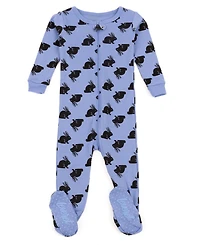 Leveret Toddler Matching Family Footed Cotton Easter Pajamas 2T-5T