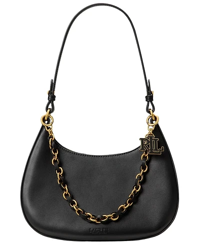 Lauren Ralph Lauren Small Leather Shoulder Handbag