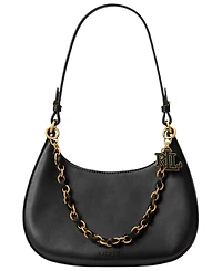 Lauren Ralph Lauren Small Leather Shoulder Handbag