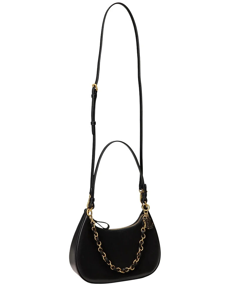 Lauren Ralph Lauren Small Leather Shoulder Handbag