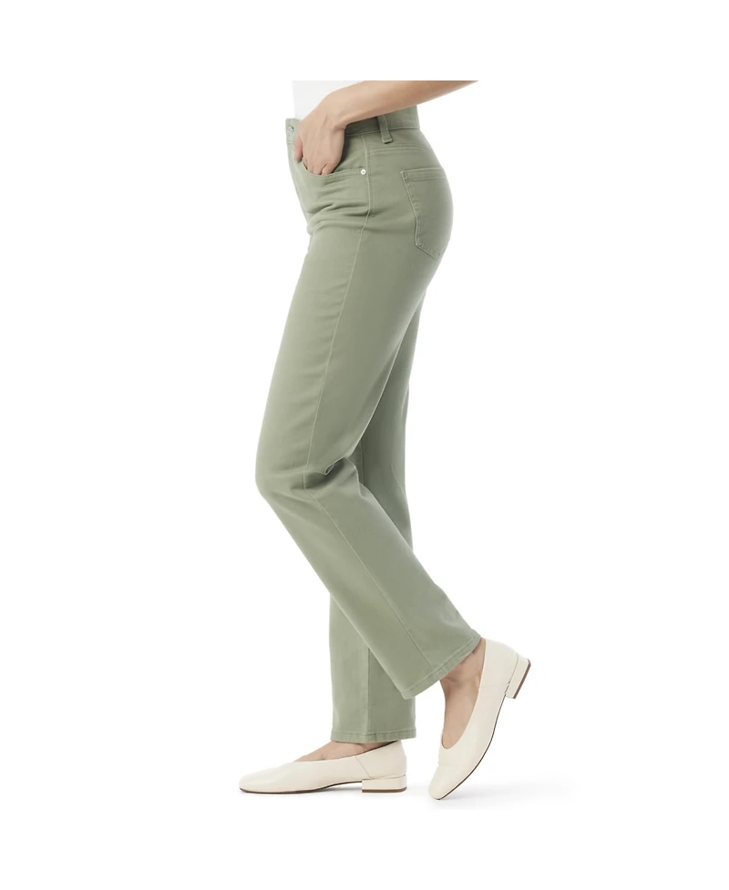 Gloria Vanderbilt Women's Amanda Classic Straight Jeans, Regular, Short & Long