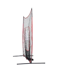 Mecale 7 x 7 Ft Baseball Softball Practice Net with Bow Frame, Tee and Ball Collector