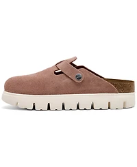 Birkenstock Women's Boston Chunky Suede Leather Platform Clog from Finish Line
