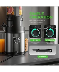 Stainless Steel Ice Maker 33Lbs/ 24Hrs Self-Clean Function with Scoop