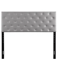Flynama Casual Light Upholstered King Size Headboard Adjustable Height 41 to 53 inch