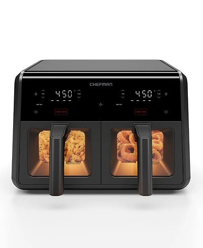 Chefman TurboFry 9-Quarts Dual-Basket Air Fryer