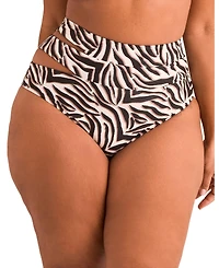 Adore Me Plus Demi Swimwear Bikini Bottom