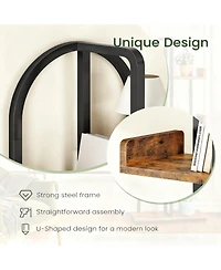 Yigii Rotating Spice shelf Paper Towel Holder 2 Tier Lazy Susan Kitchen Countertop