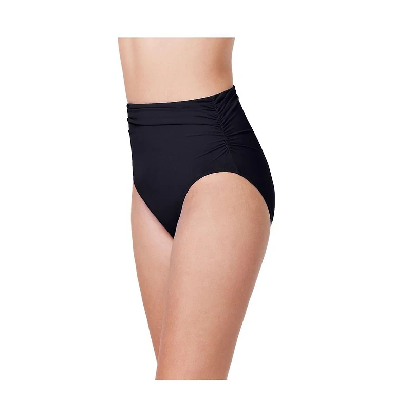 Profile by Gottex Women's Tutti Frutti Shirred High Waist Swim Bottom