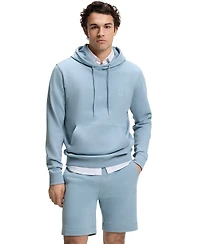 Boss By Hugo Men's Cotton-Terry Logo Patch Hoodie