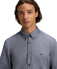 Boss by Hugo Men's Button-Down Regular-Fit Oxford Shirt