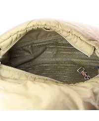 Pre-Owned Prada Padded Flap Shoulder Bag Quilted Tessuto