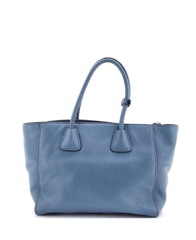 Pre-Owned Prada Front Pocket Wing Convertible Tote Vitello Daino