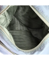 Pre-Owned Prada Small Buckle Messenger Bag Tessuto