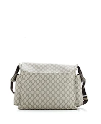 Pre-Owned Gucci Diaper Bag Gg Coated Canvas