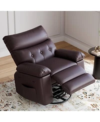 gaomon Oversized Rocker Swivel Recliner Chair, Lazy Sofa Chair for Living Room