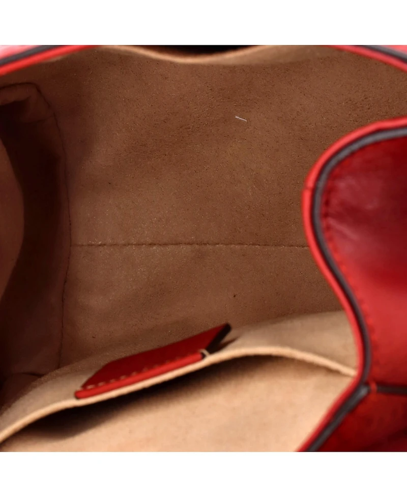 Pre-Owned Gucci Mini Padlock Backpack Guccissima Leather