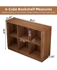 Rainsken 6 Cube Storage Bookcase