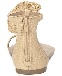 I.n.c. International Concepts Women's Round Toe Sandals, Macy's Exclusive