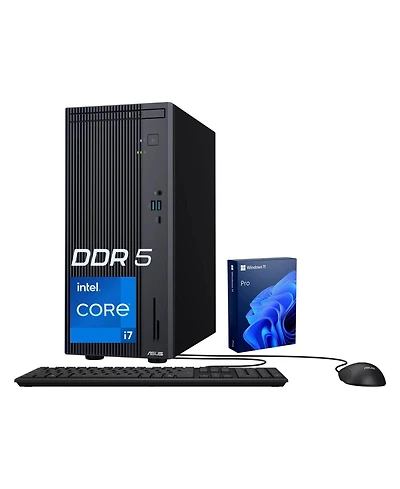 Asus V500 Tower Desktop Intel Core i7 16GB Ram Intel Uhd Graphics 1TB Ssd Storage Windows 11 Pro