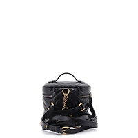 Pre-Owned Gucci Mini Gg Marmont Vanity Backpack Matelasse Leather