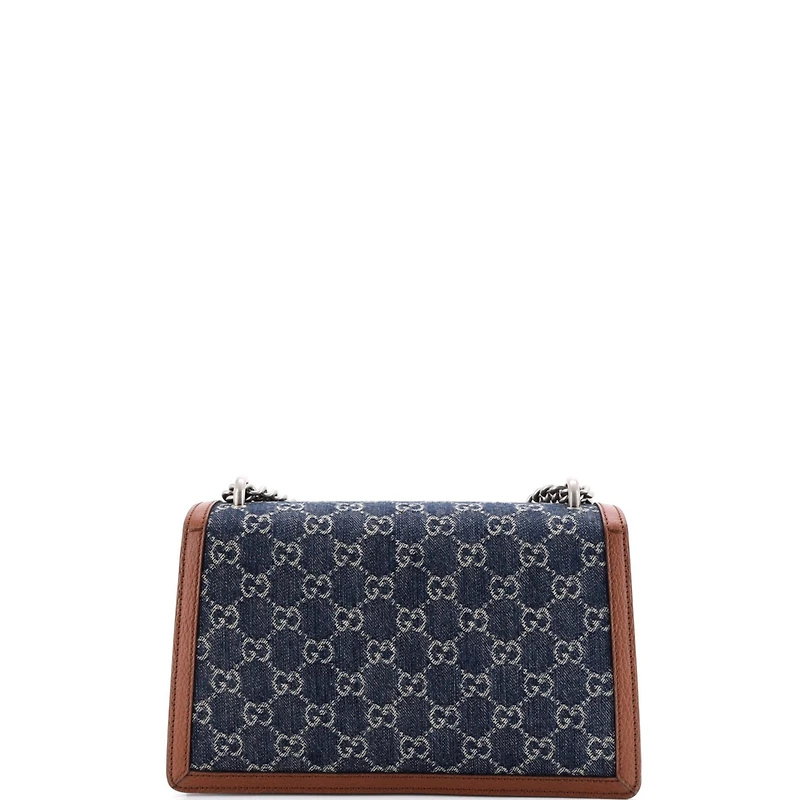 Pre-Owned Gucci Small Dionysus Bag Gg Denim