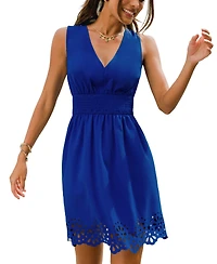 Cupshe Women's Make a Statement Mini Beach Dress