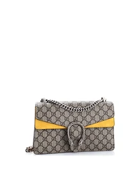 Pre-Owned Gucci Small Dionysus Bag Gg Coated Canvas and Leather