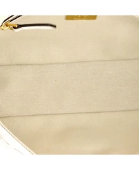 Pre-Owned Fendi Medium Baguette Nm Bag Zucca Embroidered Canvas