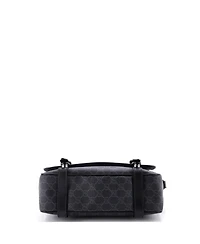 Pre-Owned Gucci Medium Interlocking G Patch Messenger Bag Gg Coated Canvas with Leather