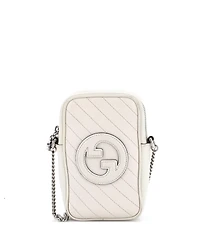 Pre-Owned Gucci Mini Blondie Nm Crossbody Bag Diagonal Quilted Leather