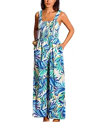 Cupshe Women's Rising Tide Tropical Jumpsuit