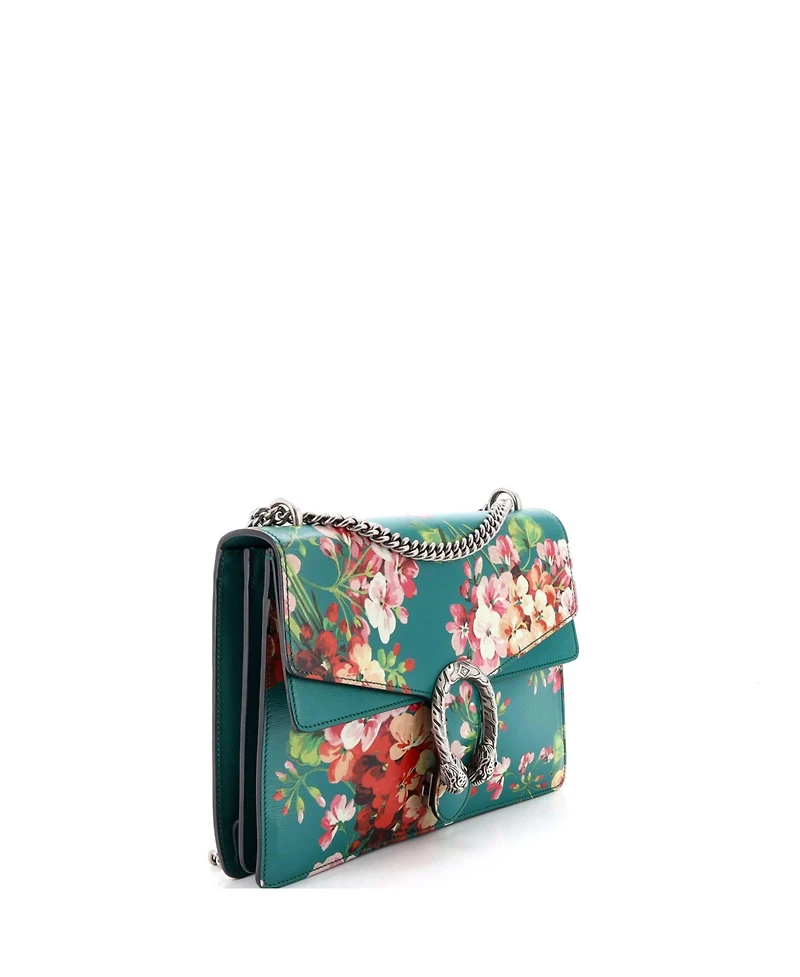 Pre-Owned Gucci Medium Dionysus Bag Blooms Print Leather