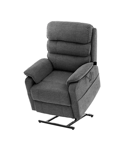Gouun Power Lift Recliner Chair with Heat and Massage, Dual Motor, 350 lbs Capacity, Medium