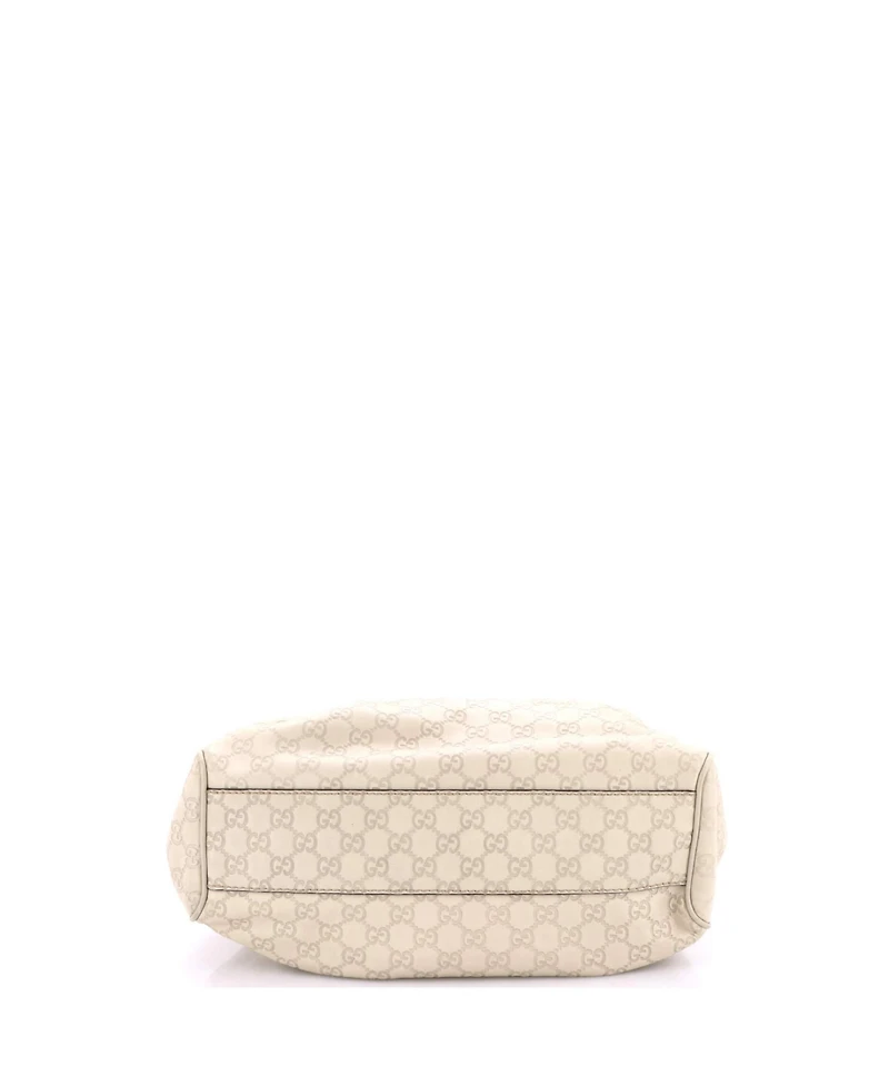 Pre-Owned Gucci Medium Sukey Tote Guccissima Leather